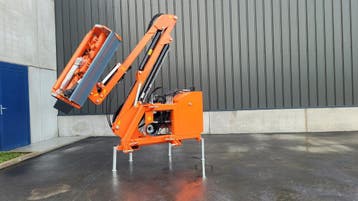 Bras débroussailleur 90/110 CV - Com. électr. + refr. hydr., Outils d'élagage
