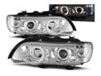 Angel Eyes koplampen Chrome geschikt voor BMW X5 E53, Auto-onderdelen, Verzenden, Nieuw, BMW