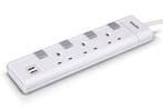 2dekans | Philips Socket 230V 3 way CHP4130WB/05 - 3 pin, Ophalen of Verzenden, Nieuw in verpakking