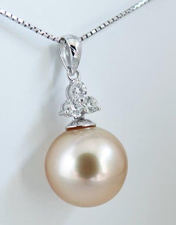 Zonder minimumprijs - Hanger - 18 kt. witgoud - Golden South