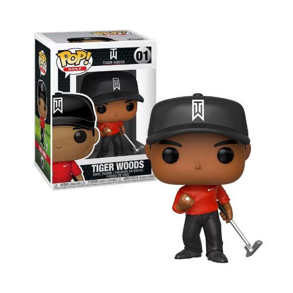 Funko Pop! Golf: Tiger Woods - Tiger Woods #01, Verzamelen, Poppetjes en Figuurtjes, Nieuw, Verzenden