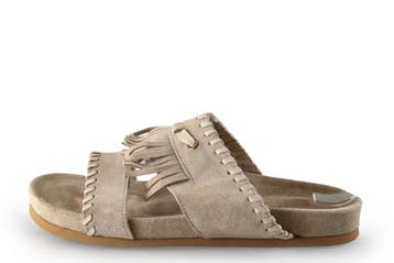 Ayana Slippers in maat 39 Beige, Slippers, Verzenden, Beige, Zo goed als nieuw