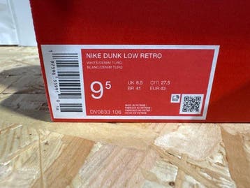 Nike - Dunk Low - Sneakers - Taille : EU 43 - Neuf avec
