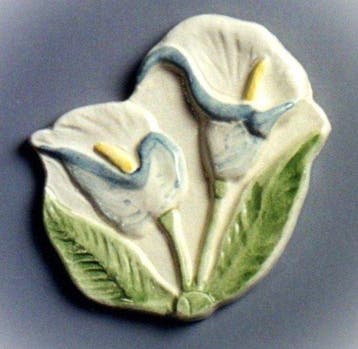 Wanddecoratie (8) - Floraal - Italië - Keramiek Serie Fiori