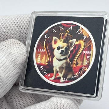 Canada. 5 Dollars 2026 – The Tiny Monarch – 1 oz Silver Coin