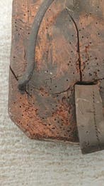 Collectie met dierenthema - Antieke veenschoen voor paarden, Antiek en Kunst