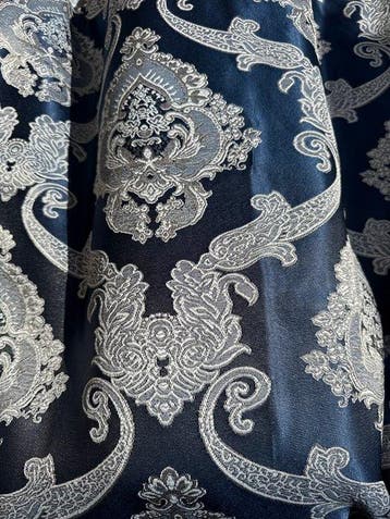 san leucio - San Leucio - précieux tissu brocart floral pour, Antiquités & Art