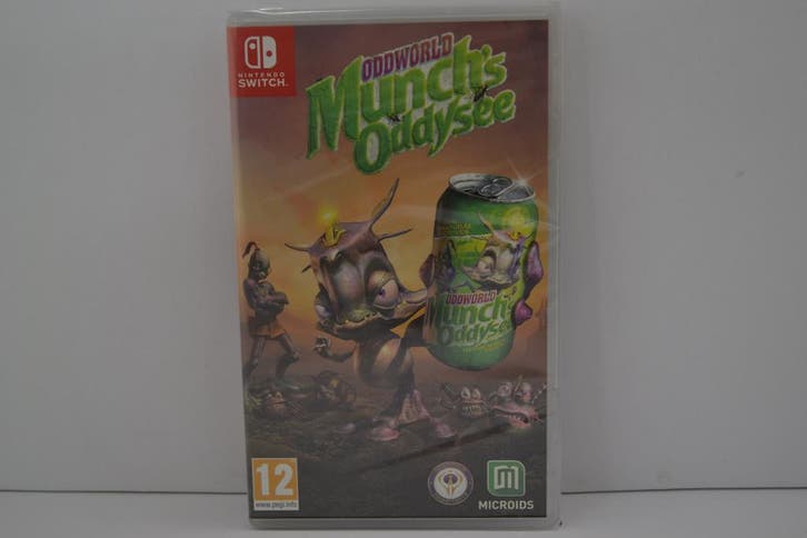 Oddworld Munchs Oddysee - SEALED (SWITCH EUR), Consoles de jeu & Jeux vidéo, Jeux | Nintendo Switch