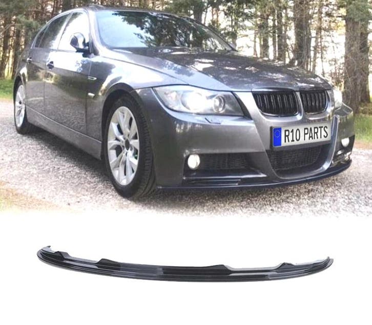 SPOILER LAME AVANT BMW E90 E91 08-12 LOOK M NOIR BRILLANT, Autos : Pièces & Accessoires, Carrosserie & Tôlerie, Envoi