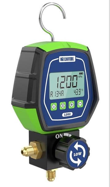 Digitale Vacuüm & Zuigdruk  meter ideaal voor split airco, Verzenden