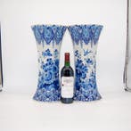 De Porceleyne Fles, Delft - H. 45cm - Vase (2) - Faïence
