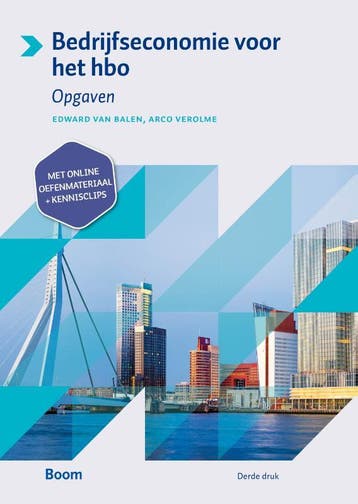 Bedrijfseconomie voor het hbo Opgaven 9789024406333, Verzenden, Gelezen, Edward van Balen