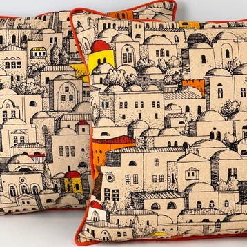 Fornasetti Notte su Gerusalemme - Kussen (2)