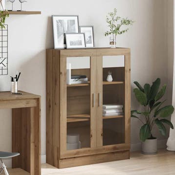 Boekenkast Eiken -25% | Retour Deal | Snel beslissen!, Huis en Inrichting, Strak en klassiek, Verzenden, 100 tot 150 cm, 50 tot 100 cm