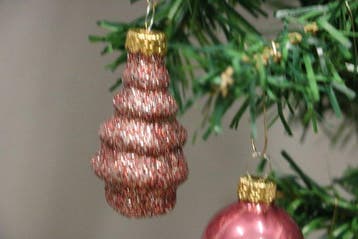 mini-set kerstmis, 13 delig, met kerstman, roze -, Diversen, Nieuw