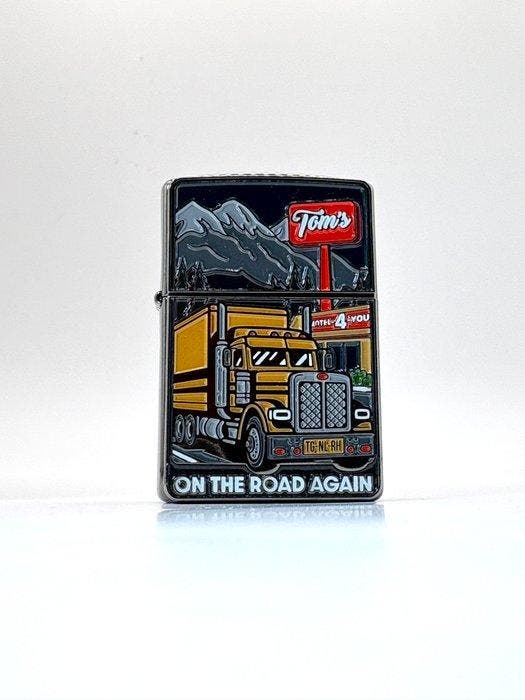 Zippo - Zippo Tom’s Exclusives Transport 2 Midnight Limited, Verzamelen, Rookartikelen, Aanstekers en Luciferdoosjes