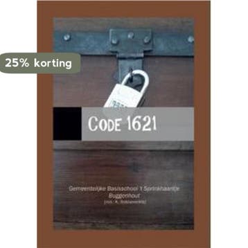Code 1621 9789460792755 Koen Robberechts, Boeken, Verzenden, Gelezen, Koen Robberechts