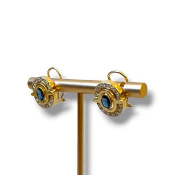Boucles doreilles cocktail - 18 carats Or jaune - 1.92ct.