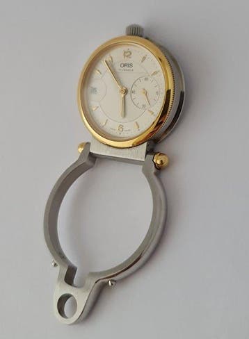 Oris - Oris Pendulette 7456 17 Jewels Manual Pocket Watch -