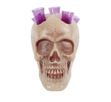 Halloween Schedel Schoten 20cm, Verzenden