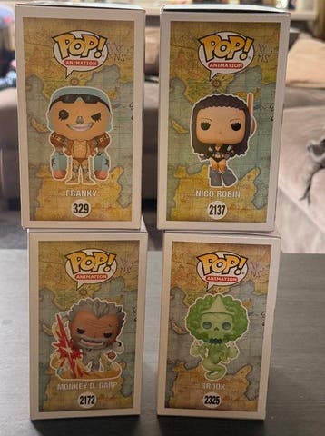 Funko - Funko Pop - One Piece - set van 4 - 2020+ - Vietnam