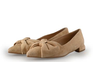 Manfield Ballerinas in maat 38 Beige, Kleding | Dames, Verzenden, Beige, Ballerina's, Manfield