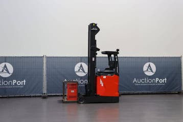Veiling: Reachtruck Linde R14-01 Elektrisch 1400kg 8.6m 2015, Ophalen