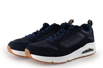 Skechers Sneakers in maat 42 Blauw, Kleding | Heren, Zo goed als nieuw, Skechers, Sneakers, Verzenden