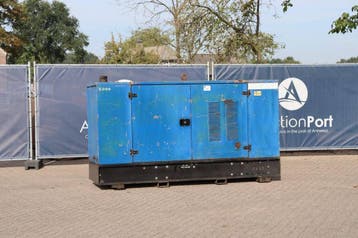 Veiling: Generator SDMO MS100 IVM Diesel 100kVA 1998, Ophalen