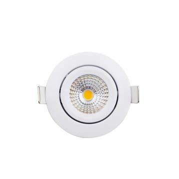 Spot LED Encastré DALI Réglable 2700K Blanc - A22076, Verzenden