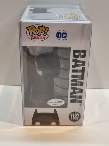 Funko - Funko Pop #1187 Batman signed by Rick English /w
