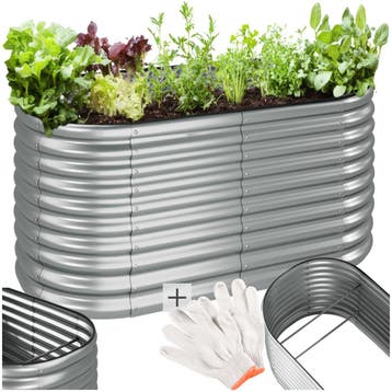 Hoge plantenbak Flormma, 804l, verzinkt, 160x80x80cm, Verzenden, Nieuw