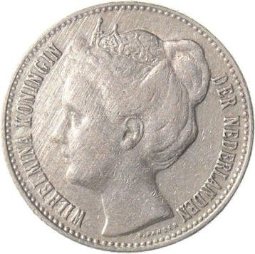 Nederland. Wilhelmina. 1/2 Gulden 1909 (Zonder minimumprijs)