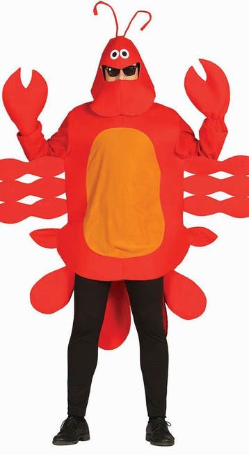 Kreeft Kostuum Rood Heren, Verzenden, Nieuw