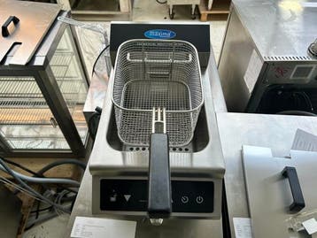 Maxima inductie friteuse 1x8L(NIEUW), Ophalen of Verzenden