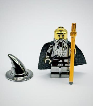 Lego Minifiguur - The Lord of the Rings - Chrome Plated, Kinderen en Baby's, Nieuw