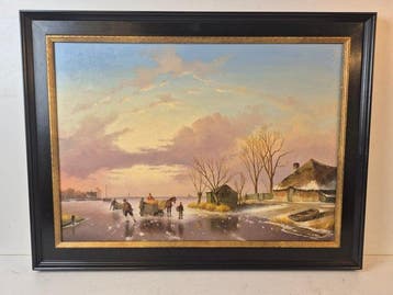 Fred Arends (1949) - Winterkoud, Antiek en Kunst