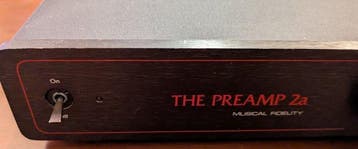 Musical Fidelity - THE PREAMP 2a Voorversterker, Nieuw