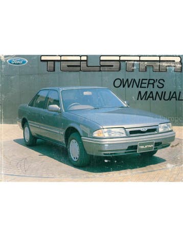 1993 FORD TELSTAR INSTRUCTIEBOEKJE ENGELS (AU)