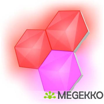 Trust GXT 903 VYBZ RGB Hexagon Light Panels 3-Pack, Verzenden, Nieuw