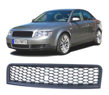 CALANDRE AUDI A4 B6 00-04 LOOK RS NOIR MATE, Verzenden, Nieuw
