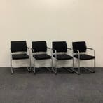 complete set van 4 stuks Ahrend vergaderstoelen,