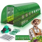 Tuinkas - Kweekkas - Broeikas - Foliekas  800x300 cm - Groen, Verzenden