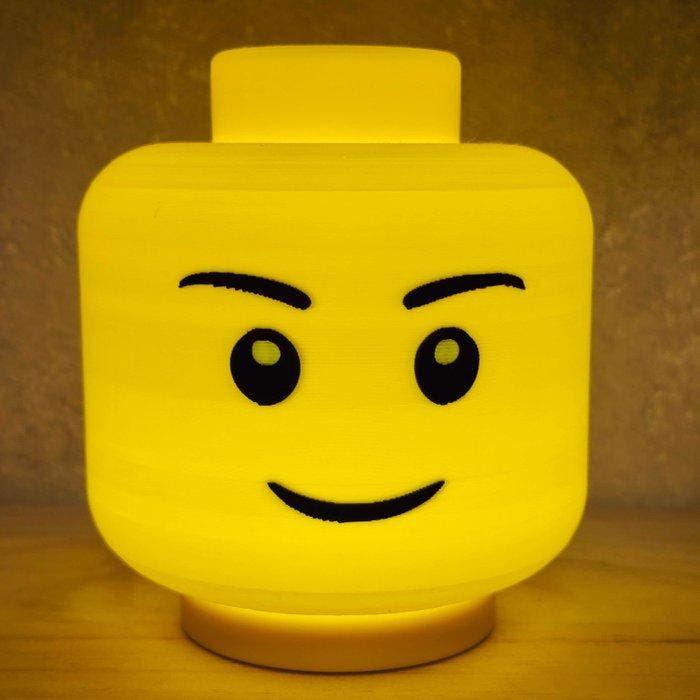 LEGO Custom Item - Lighted Minifigure Head, Kinderen en Baby's, Speelgoed | Duplo en Lego