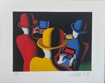Mark Kostabi (1960) - Mad hatters