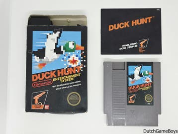 Nintendo Nes – Black Box - Duck Hunt - HOL, Verzenden