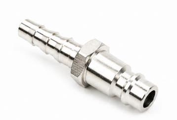 TM Euro Insteeknippel met slangnippel 6mm, Verzenden, Nieuw