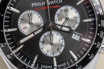 Philip Watch - Blaze - Chronograph & Date - Black/Panda -
