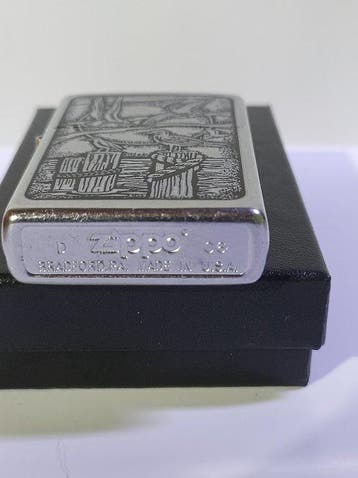 Zippo - Zonder minimumprijs - Zakaansteker - Staal, Nieuw