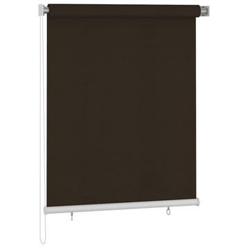 vidaXL Rolgordijn voor buiten 125(B)x140(H) cm bruin, Verzenden